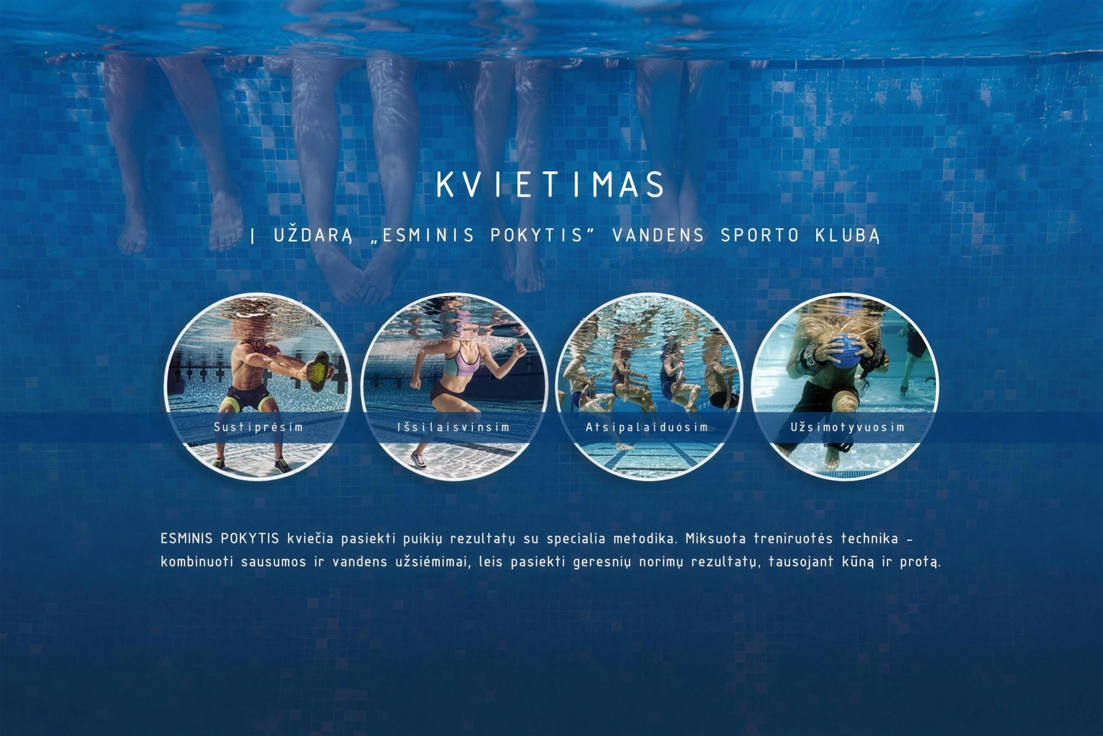 Esminis pokytis vandens sporto klubas